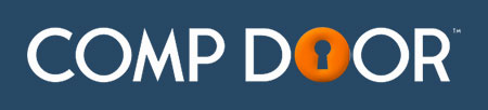 Comp Door Logo Blue Bg